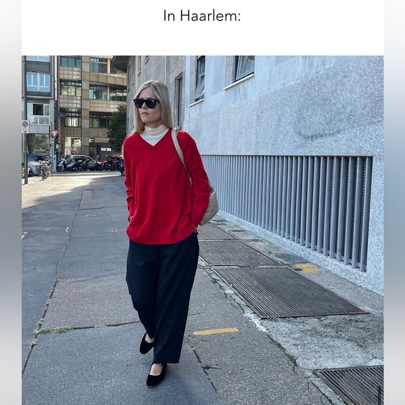 J. Crew Side Slit Supersoft Turtleneck Sweater in Burgundy - Picture 14 of 16